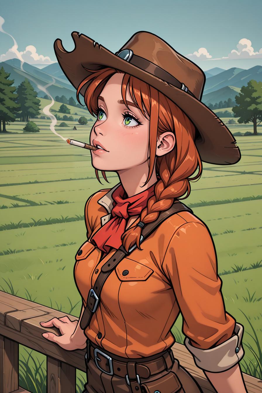 Clusterfuck (western illustration/comic style)