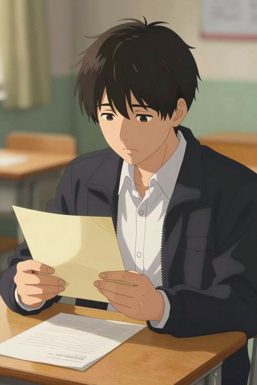 Anime Graduation Letter