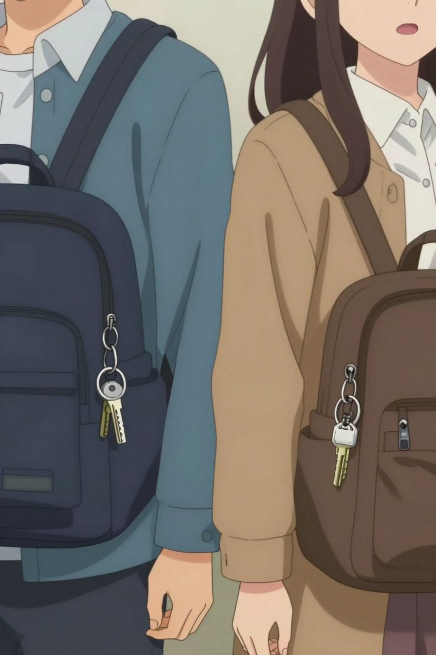 Anime Matching Keychain