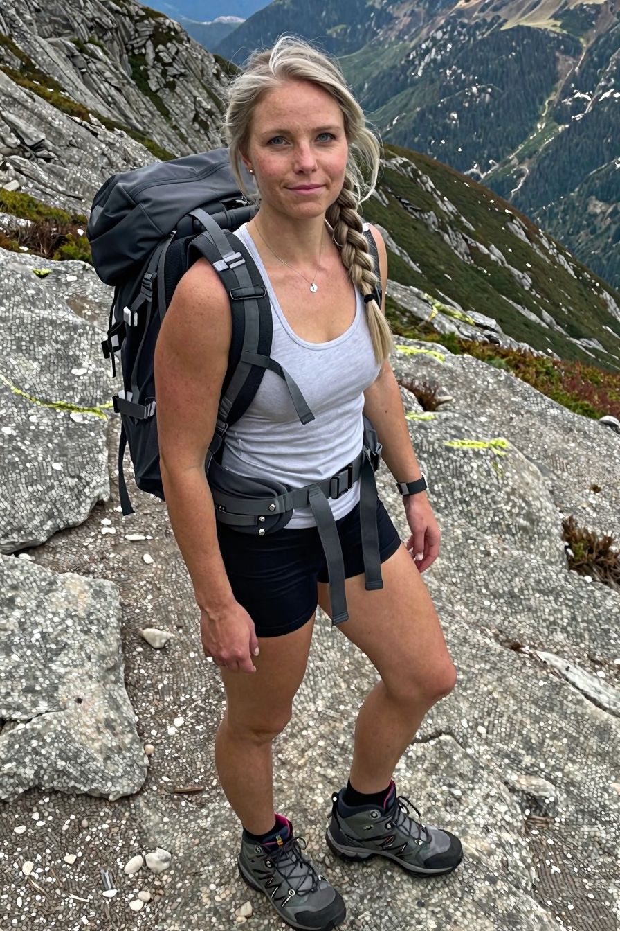 Nina-Ivy, Hiking Mom