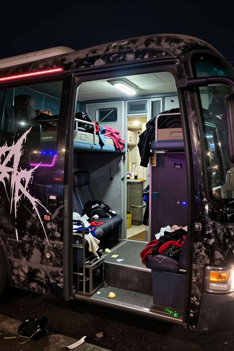 Rock Band Tour Bus