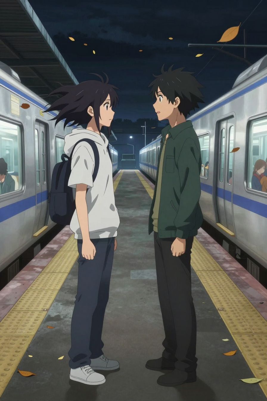 Anime Train Station