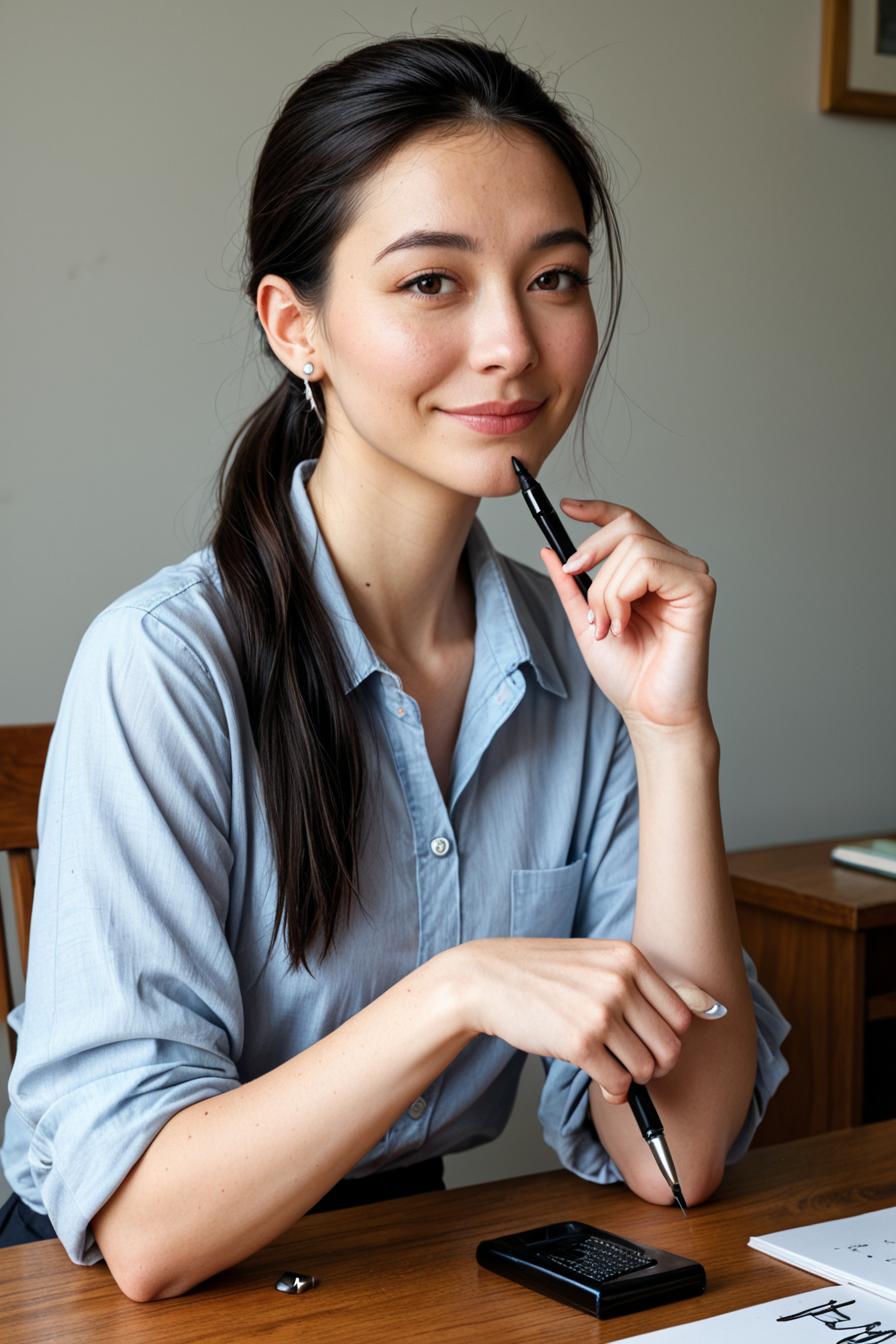 Qing, the Asian Girl at Number 3