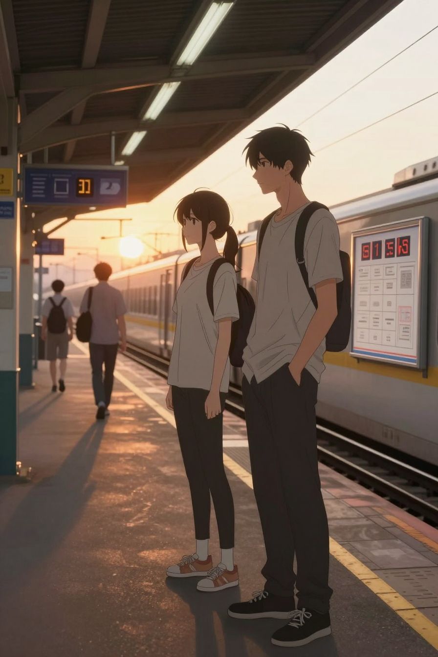 Anime Train Station