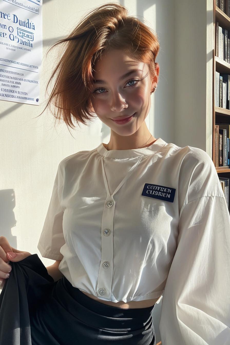 Waitress Ffion Dunmore