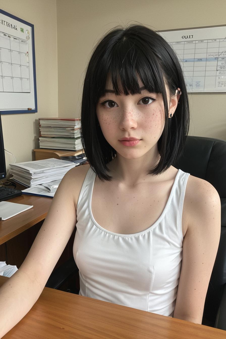 Yuki, the Asian Coworker