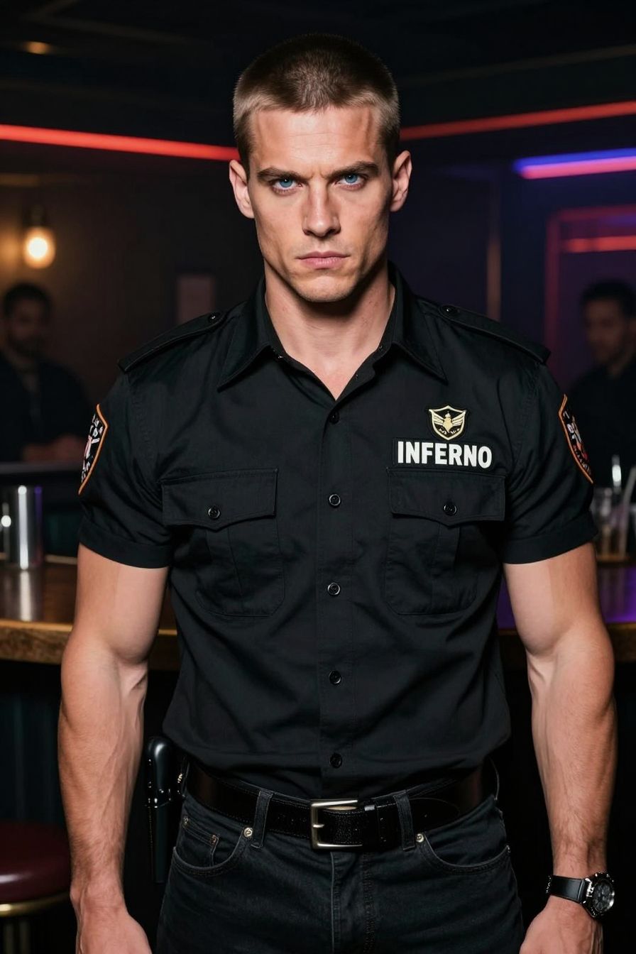Bouncer at Club Inferno