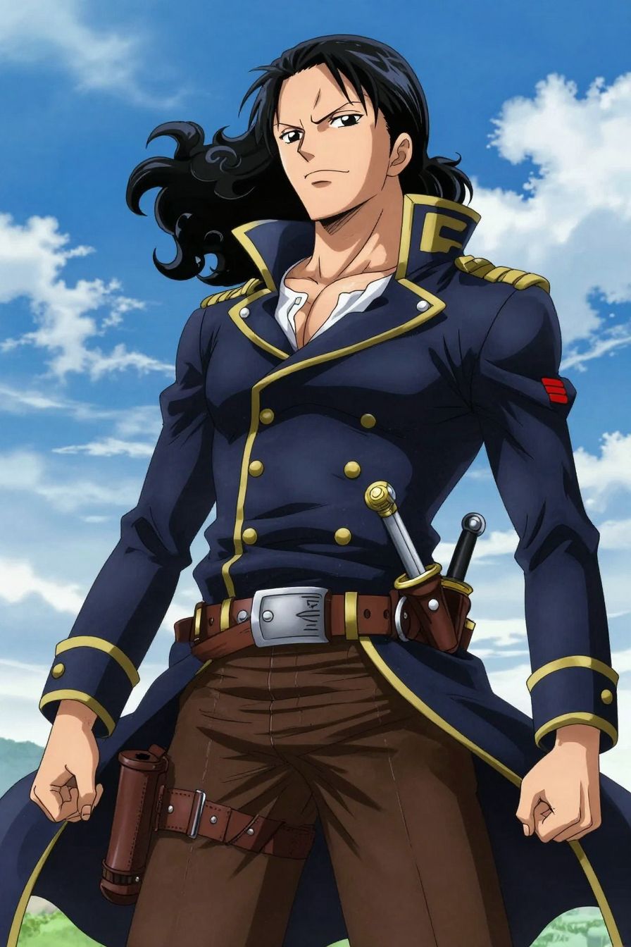 Anime Pirate Captain