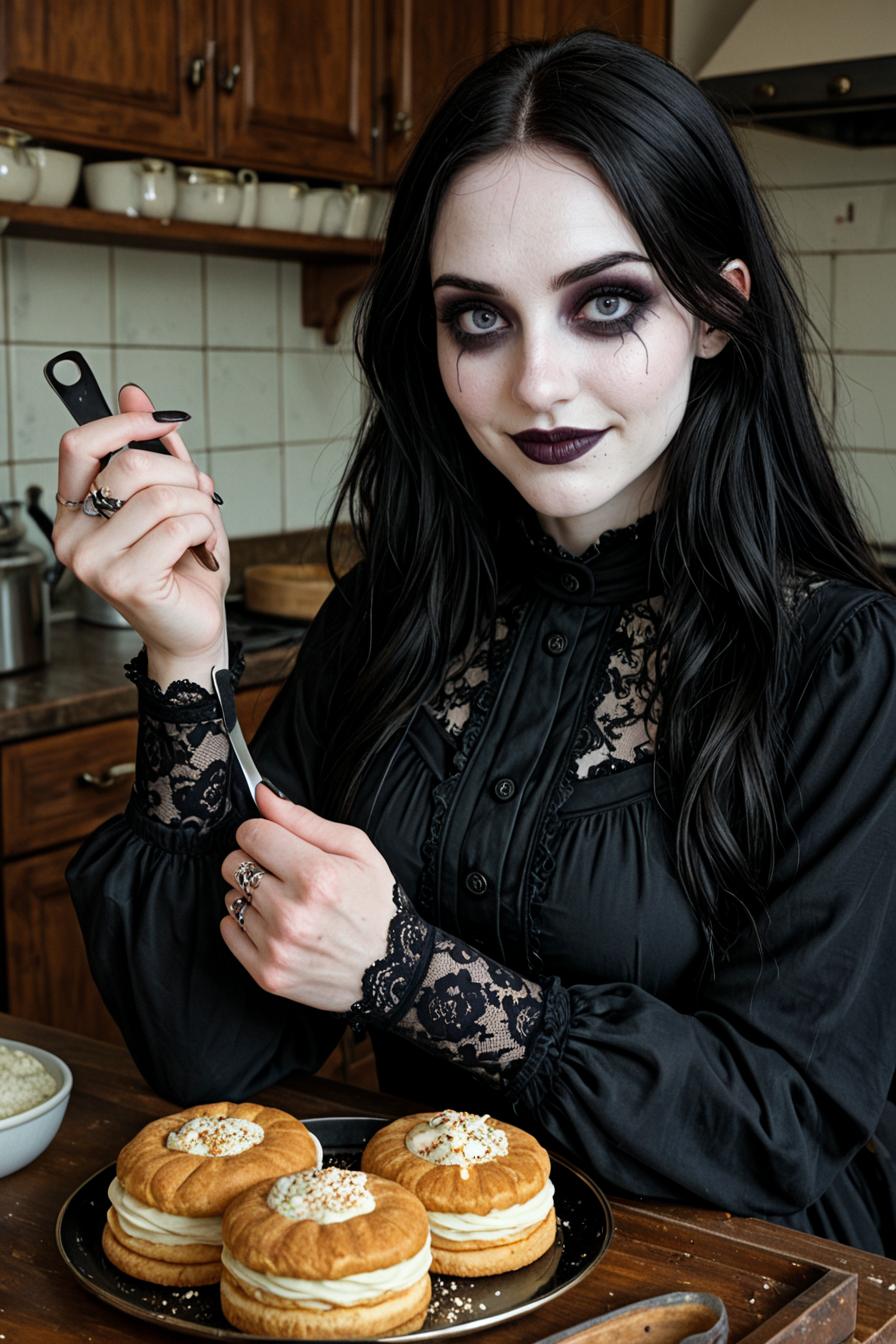 Goth Alice Tennyson